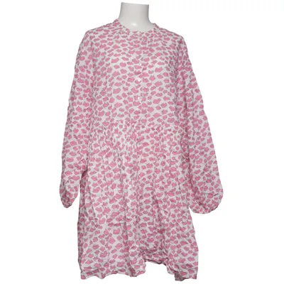 Dress (White, Pink) from Stella Nova Organic cotton