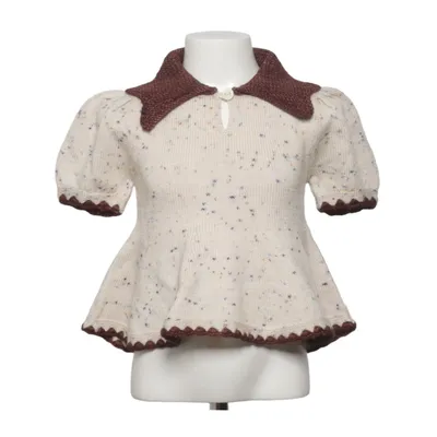 Top (Beige, Braun) von Misha & Puff Merinowolle