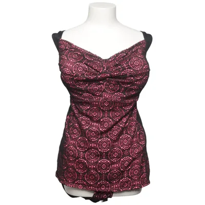 Badset (Svart, Rosa) från Janina Curved Elastan, Polyester