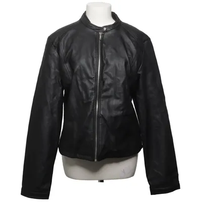 Jacket (Black) from Lee Cooper Polyester, Polyurethane