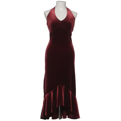 Cocktailklänning (Röd) Elastan, Polyester