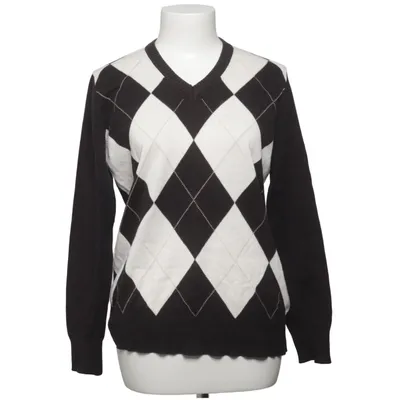 Pull-over (Noir, Blanc) de Cecilia Classics Acrylique, Coton