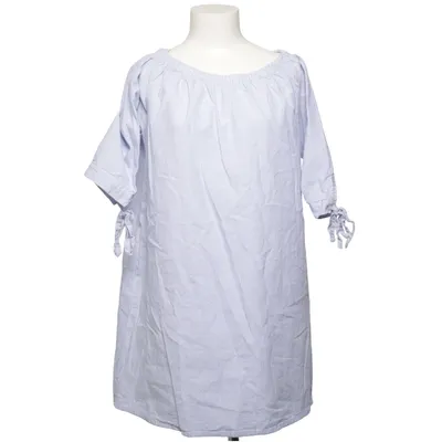 Dress (Blue, White) from Blendshe Cotton