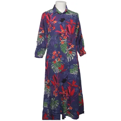 Blousejurk (Blauw, Meerkleurig) van Dewberry Elastaan, Viscose