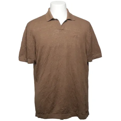 Polo (Marron) de Les Deux Coton, Lin