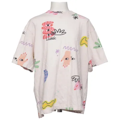 T-shirt (Beige, Flerfärgad) från H&M x Liunic Bomull