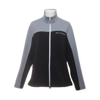Träningsjacka (Svart, Grå) från Born in the Alps Elastan, Polyester