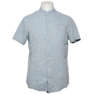 Kurzarmhemd (Blau) von Blend Denim Baumwolle