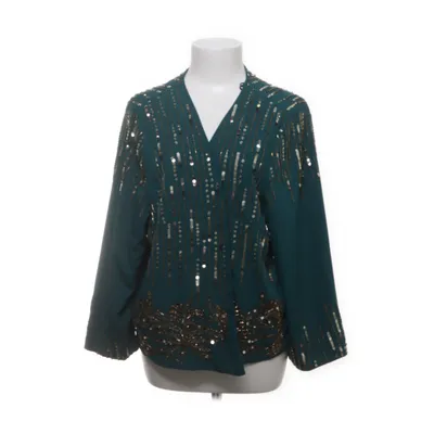 Cardigan (Grøn, Flerfarvet) fra Indiska Polyester