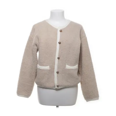 Cardigan (Beige, Wit) van Drôle de Copine