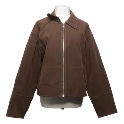 Jacket (Brown) from NA-KD Polyester, Polyurethane, Viscose