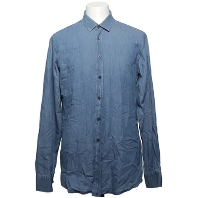 Denim blouse (Blauw) van Jens Dahlström
