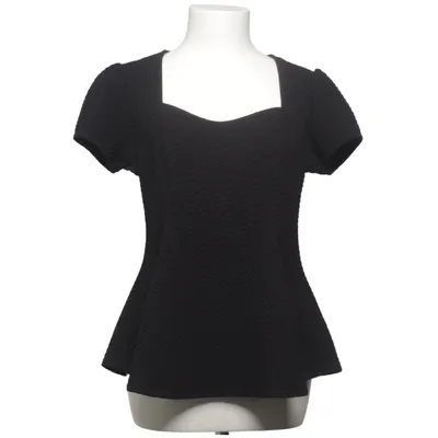 Peplumtopp (Svart) från Forever 21 Elastan, Polyester