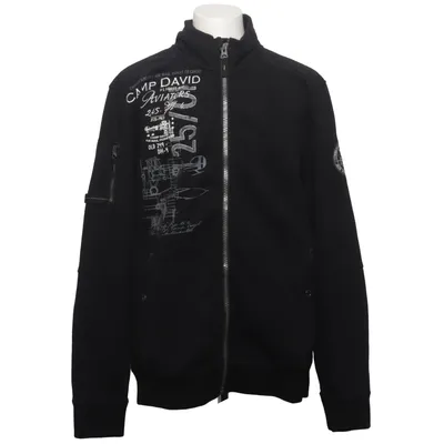 Jakke (Sort) fra Camp David Bomuld, Polyester