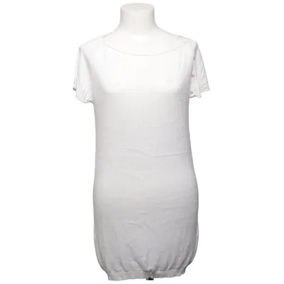 Dress (White, Gray) from Flam Mode Nylon, Viscose