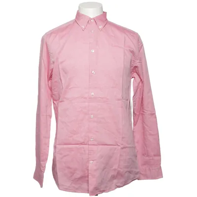 Buttondownskjorte (Pink) fra Lacrosse Premium Line Bomuld