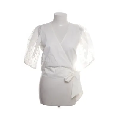Wikkeltop (Wit) van Visual Clothing Project Katoen, Viscose, Polyester