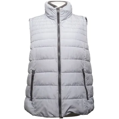 Outer vest (Gray) from Gina Benotti Acrylic, Elastane, Polyester