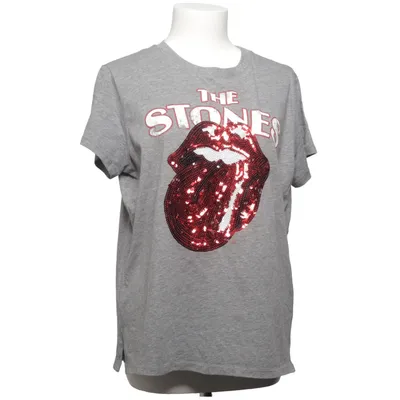 T-shirt (Gris, Rouge, Blanc) de L.O.G.G by H&M Coton, Polyester