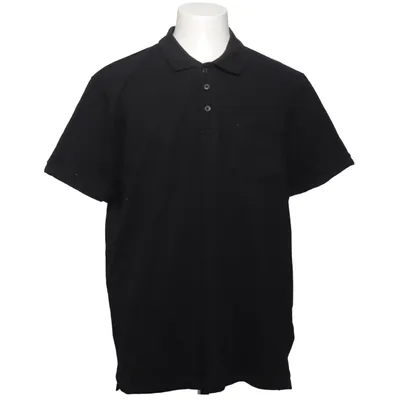 Pikétröja (Svart) från S.C.W. Made for you Polyester, Återvunnen bomull