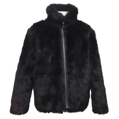 Jakke (Sort) fra Lindex Kids Akryl, Polyester