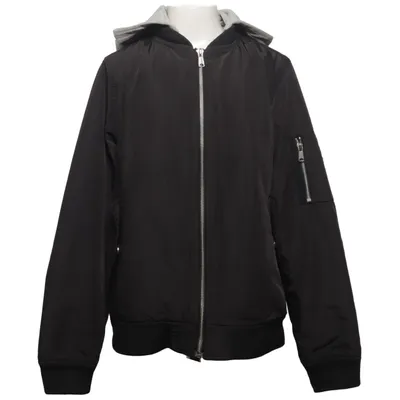 Bomberjacka (Svart, Grå) från H&M Bomull, Polyester, Viskos