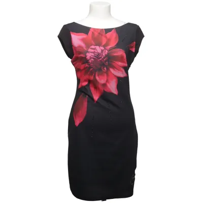 Klänning (Svart, Röd) från Desigual Elastan, Polyester