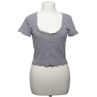 Top (Grå) fra Bubbleroom Elastan, Polyester, Viscose