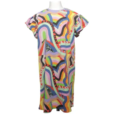 Jurk (Meerkleurig, Lila) van Lakwena x H&M Katoen, Polyester