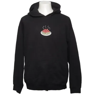 Hoodie (Black) from New Love Club Cotton, Polyester