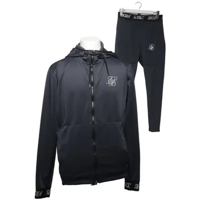 Träningsset (Grå) från SikSilk Elastan, Polyester