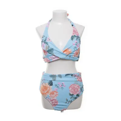 Bikini (Blå, Flerfärgad)