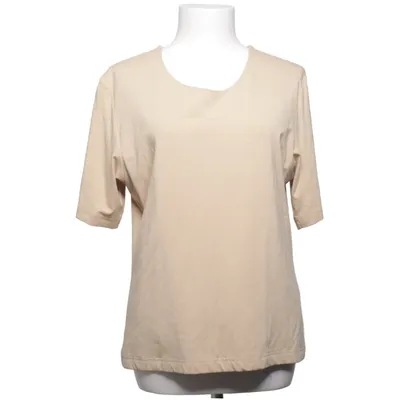 T-shirt (Beige) from Donna Lane Elastane, Viscose