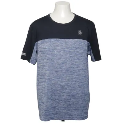 T-shirt (Blå, Sort) fra Bossini Polyester