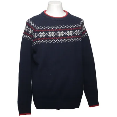 Pull de Noël (Bleu, Blanc, Rouge) de Gridarmor Laine