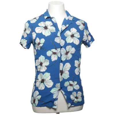 Short sleeve shirt (Blue, White, Green) from New Look Men
