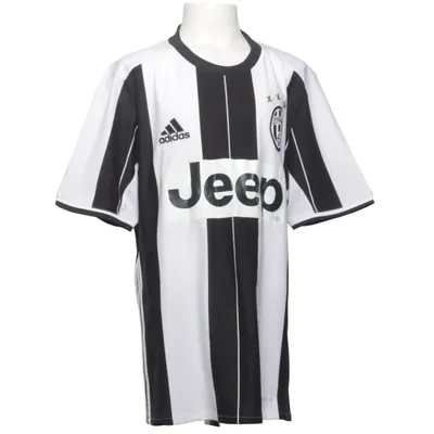 Fodboldtrøje (Sort, Hvid) fra Adidas Genanvendt polyester