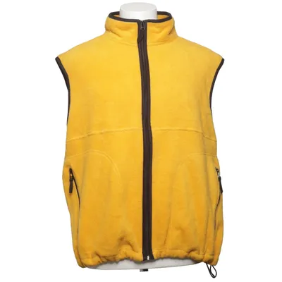 Gilet polaire (Jaune, Noir) de Basic Editions Polyester