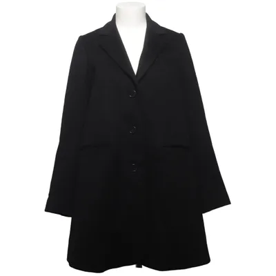 Coat (Black) from Aspesi Wool