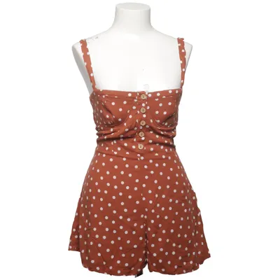 Jumpsuit (Bruin, Wit) van Pull & Bear