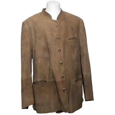 Veste en cuir (Marron) de Zeiler Cuir