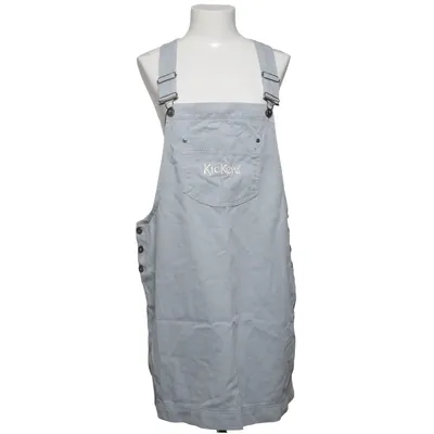 Hängselklänning (Grå) från KicKers Bomull