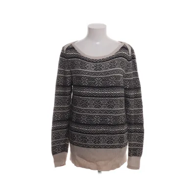 Tröja (Svart, Beige) från Edina Ronay Angora, Bomull, Nylon, Ull, Viskos