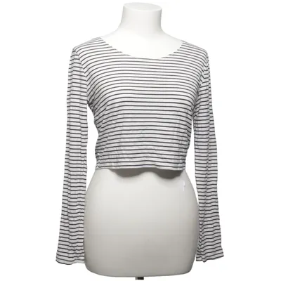 Long sleeve T-shirt (White, Black) from Philosophy Elastane, Polyester, Viscose