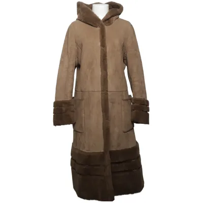 Shearlingjacka (Brun) från Apart Impressions Akryl, Polyester