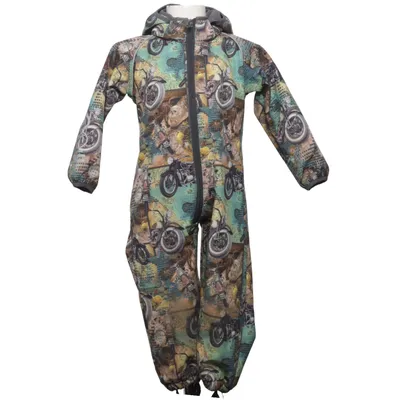 Overall (Groen, Bruin, Meerkleurig) van Minymo Elastaan, Polyester