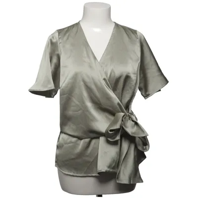 Wikkelblouse (Groen) van Object Polyester