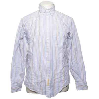 Overhemd (Blauw, Wit, Beige) van B.D Baggies Katoen