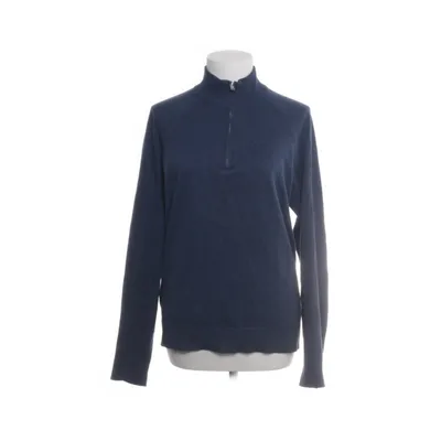 Strickpullover (Blau) von Mango Baumwolle, Recyceltes Polyester