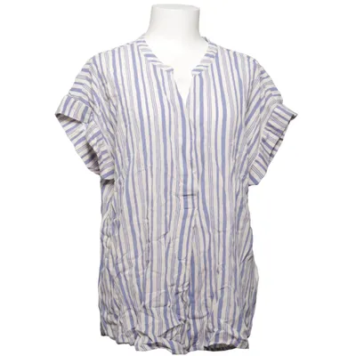 Top (Blue, White) from Sincerely Loved Viscose